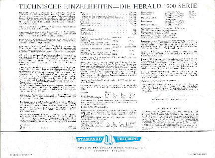 Triumph Herald 1200 D (R&uuml;ckseite)